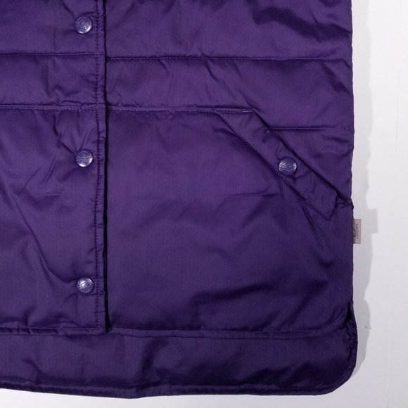 Woolrich Purple Button-up Outdoor Vest w/ Pockets - Picture 4 of 9